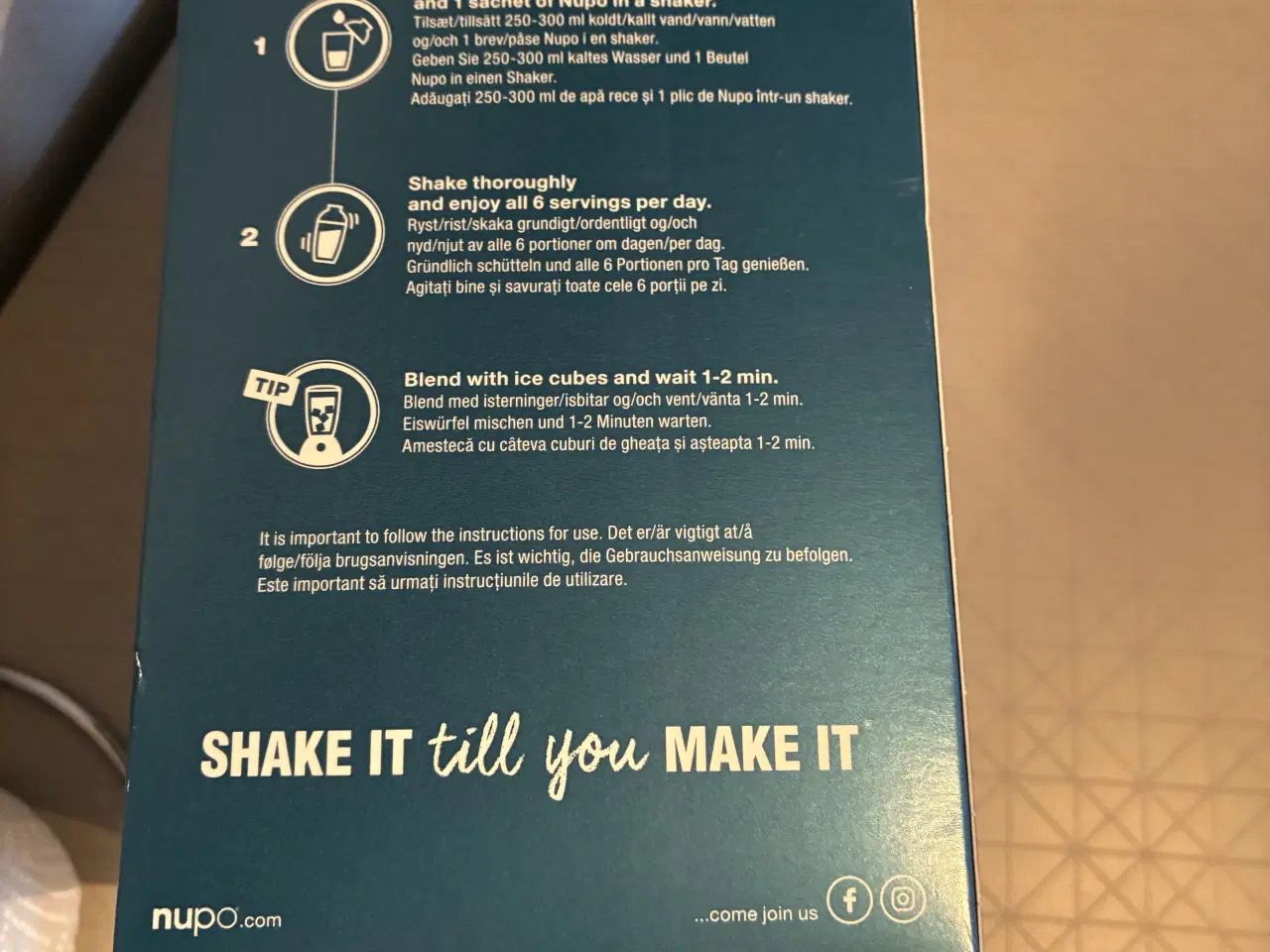 Billede 3 - Nupo Diet Shake Vanilla