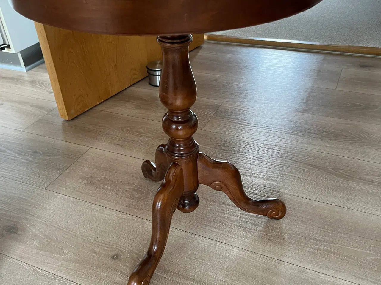 Billede 4 - Lille rundt mahogni bord