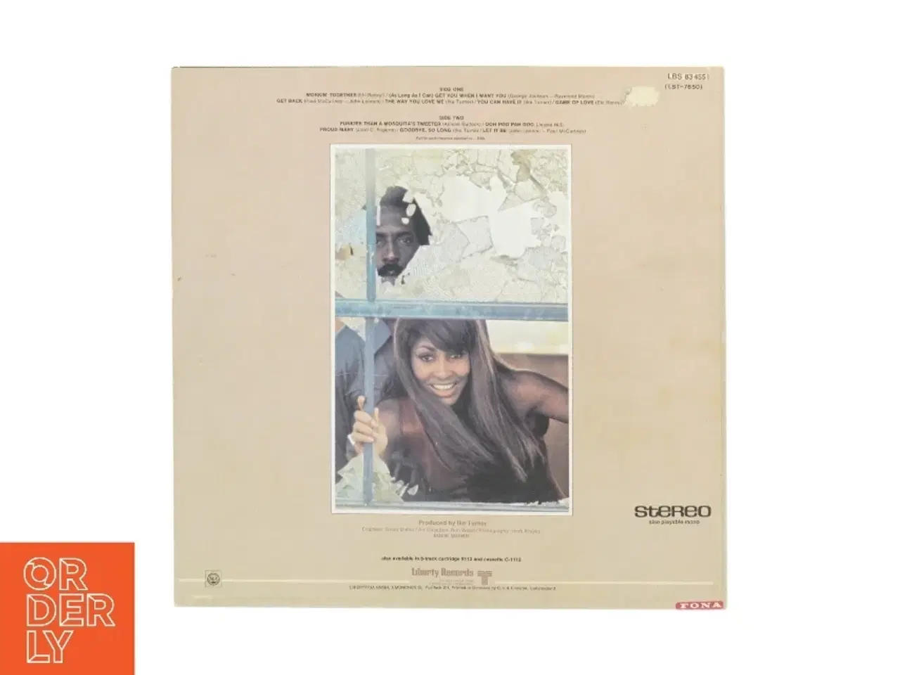 Billede 2 - Ike & Tina Turner Vinylplade fra Liberty Records (str. 31 x 31 cm)