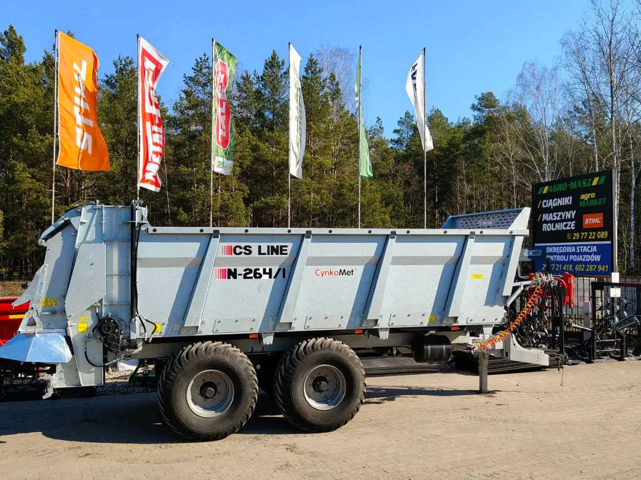 Billede 4 - N-114 ZEUS GØDNINGSSPREDER HELT NY!!