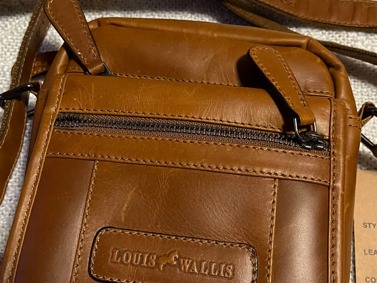 Billede 5 - “Louis Wallis” læder taske