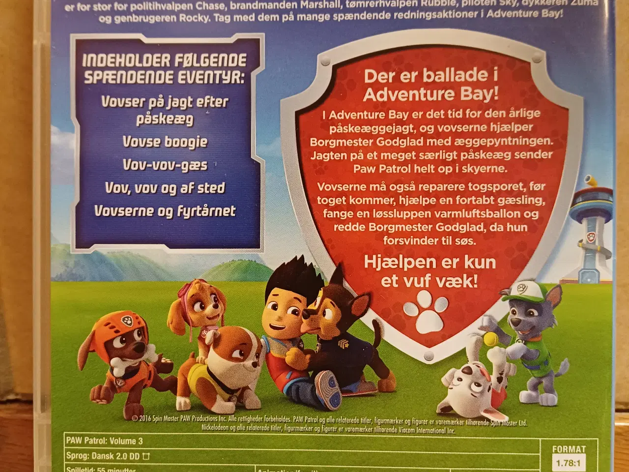 Billede 2 - Paw Patrol Jagten på Påskeægget og andre eventyr 