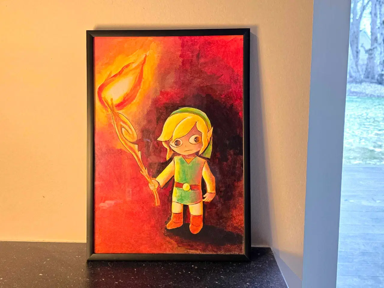 Billede 1 - Akryl tegning 20x30 Link