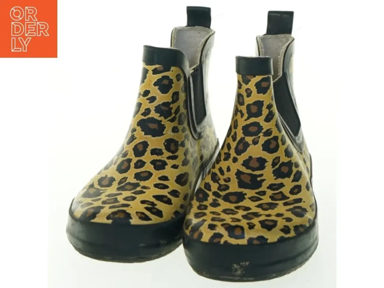 Billede 5 - Leopardmønstrede gummistøvler til børn fra Nordbjørn (str. 28 )