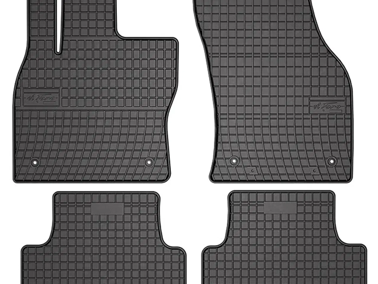 Billede 1 - Gummimåtter Audi Q2  pre-facelift 2016-2020
