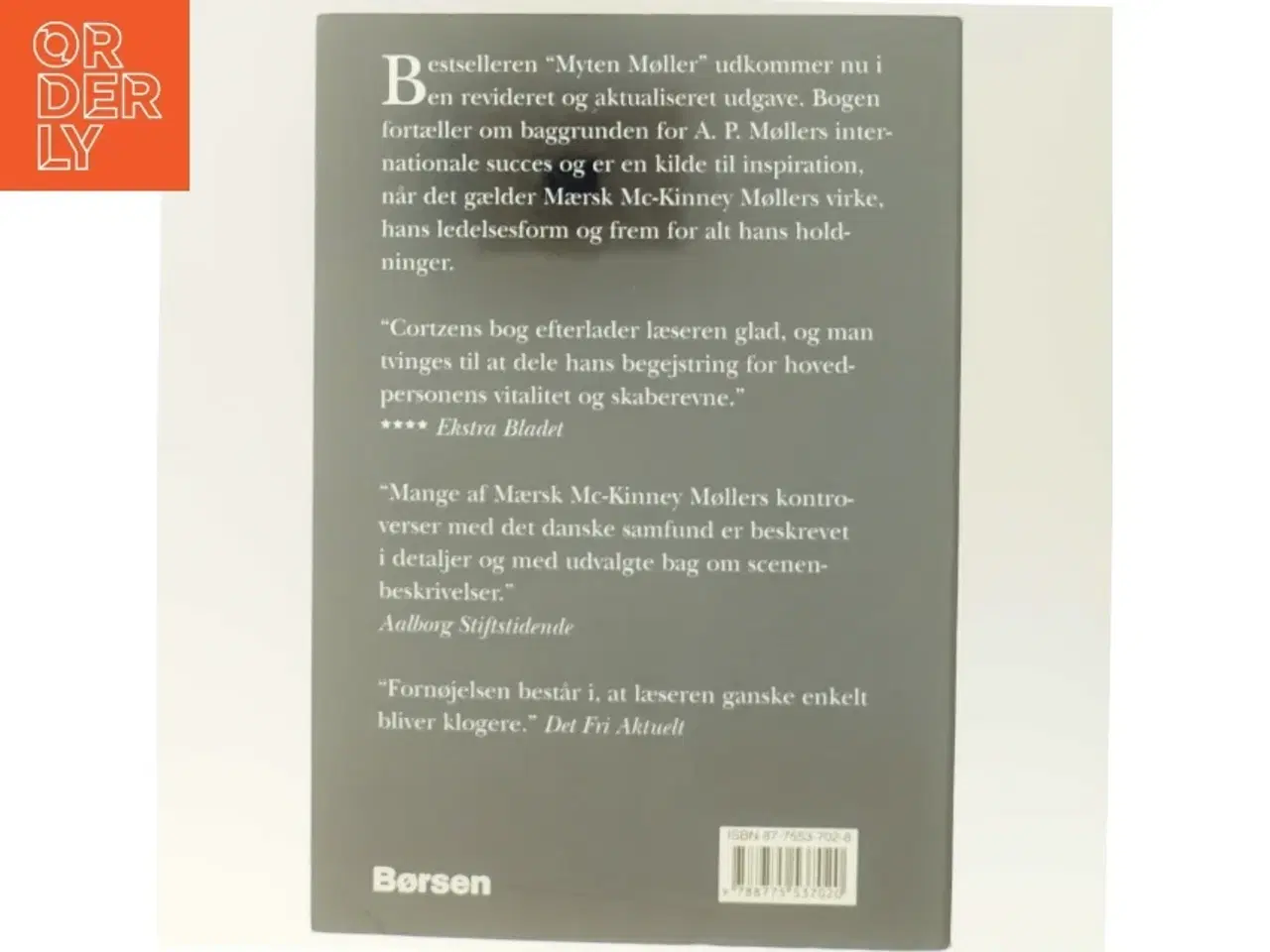 Billede 3 - Myten Møller : Mærsk Mc-Kinney Møller - han gør Danmark rigere af Jan Cortzen (Bog)