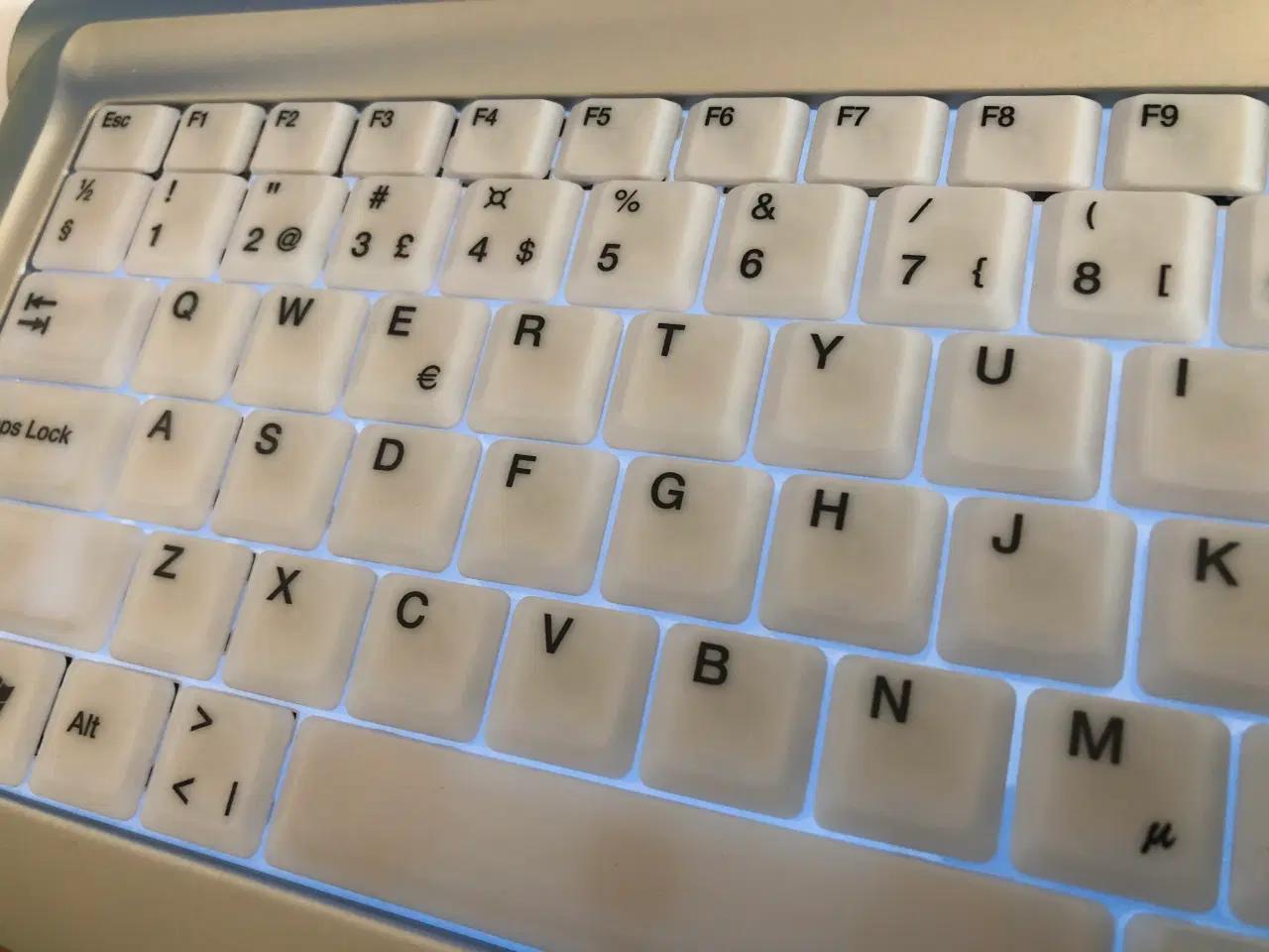 Billede 5 - Tastatur med baggrundslys