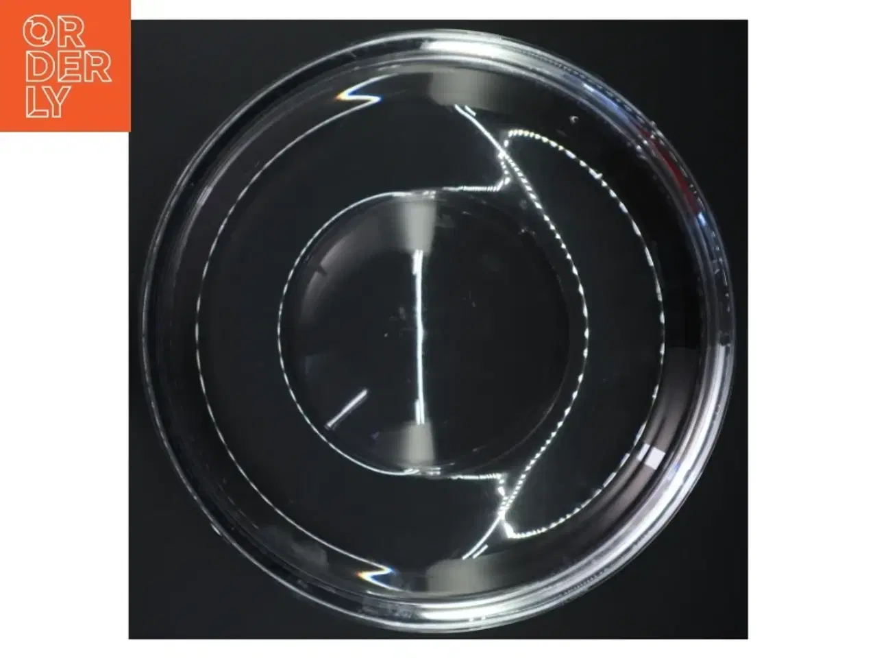 Billede 3 - Holmegaard glasfad (str. Ø. 30 cm)