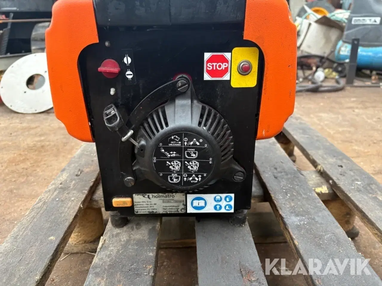 Billede 10 - Hydraulik station Holmatro PPU 15 C med benzin motor