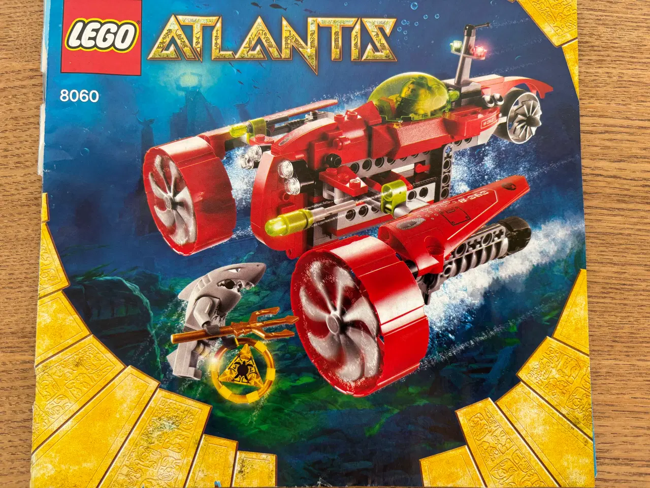 Billede 2 - LEGO Atlantis – Typhoon Turbo Sub (8060)