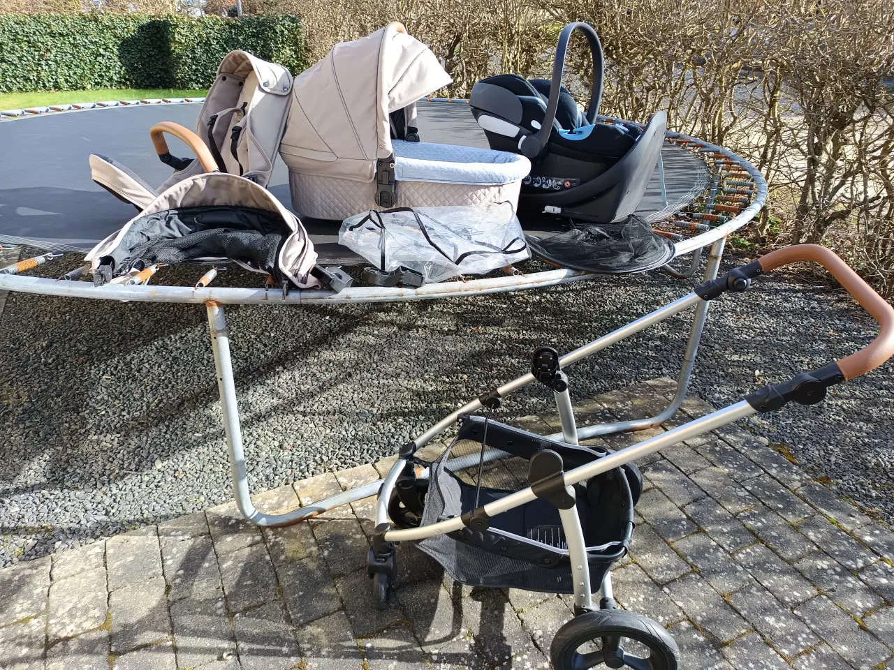 Billede 12 - Petite cherie  barnevogn duo plus autostol Cybex