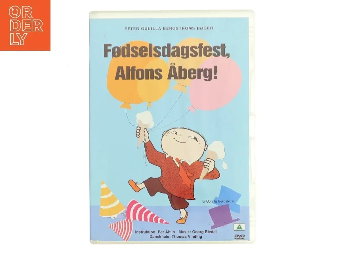 Billede 1 - Fødselsdagsfest, Alfons Åberg (DVD) med Thomas Vinding (DVD)
