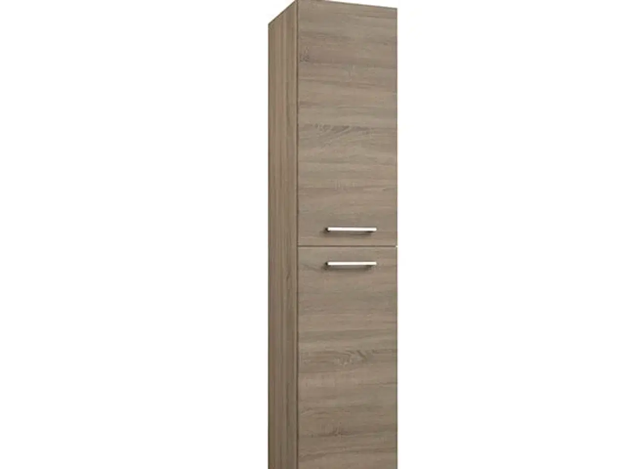 Billede 1 - Parma/Alba højskab 350x1600mm Grå eg, H42 Strømberg Bad