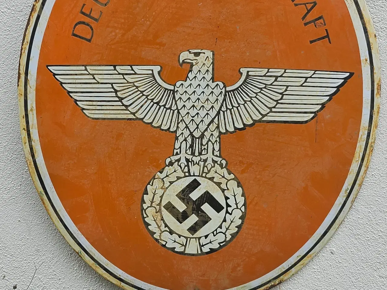 Billede 6 - Emaljeskilt fra den tyske ambassade