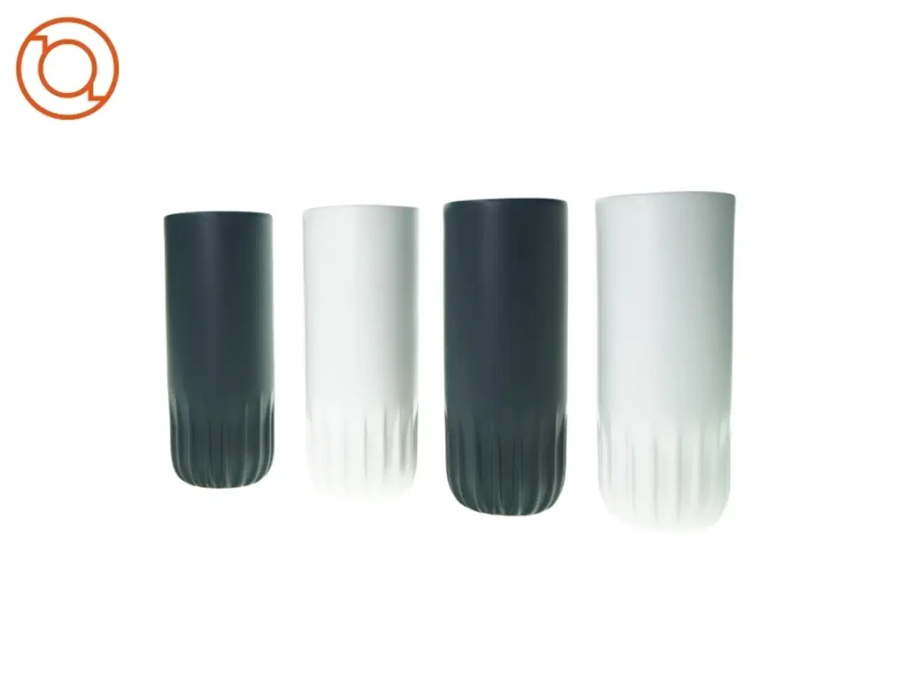 Billede 1 - 4 x vaser fra Hübsch (str. 24 cm )
