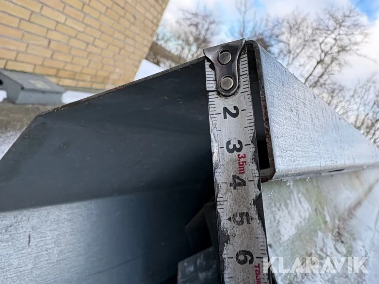 Billede 10 - Galvaniseret stål profiler 34 styk