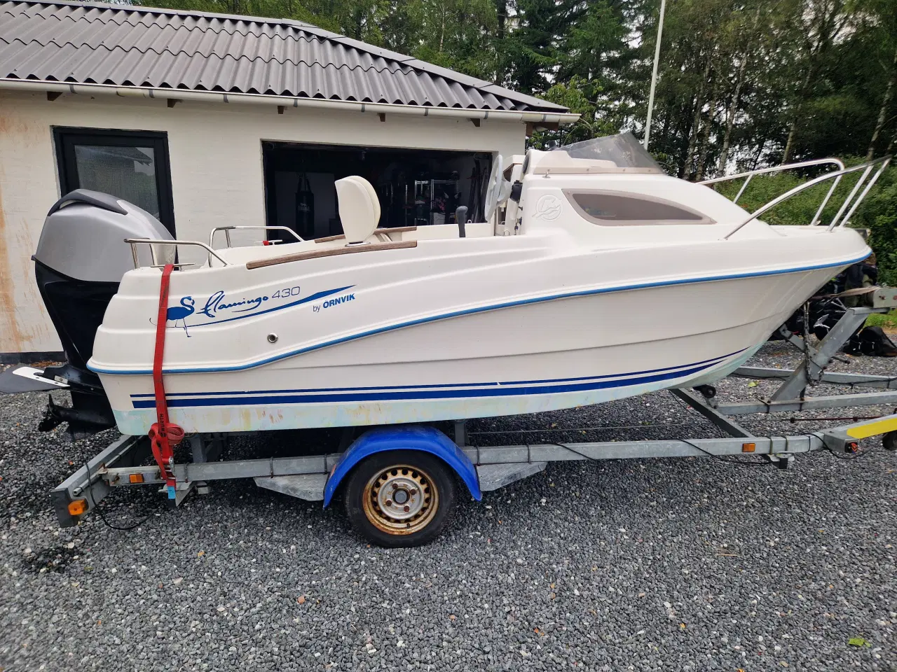Billede 1 - Örnvik 430 Flamingo m. Mercury EFI 4-takt 50 hk
