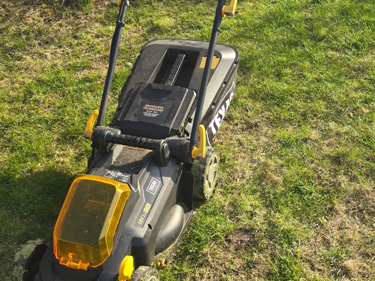 Billede 2 - Perfekt texas batteri græsslåmaskine 