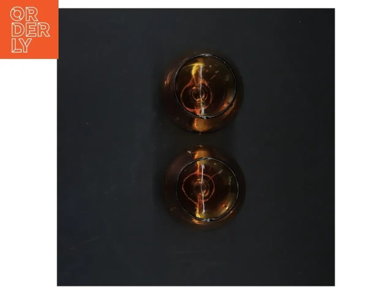 Billede 2 - Brune glas fra Finelsa (str. 11,5 cm)