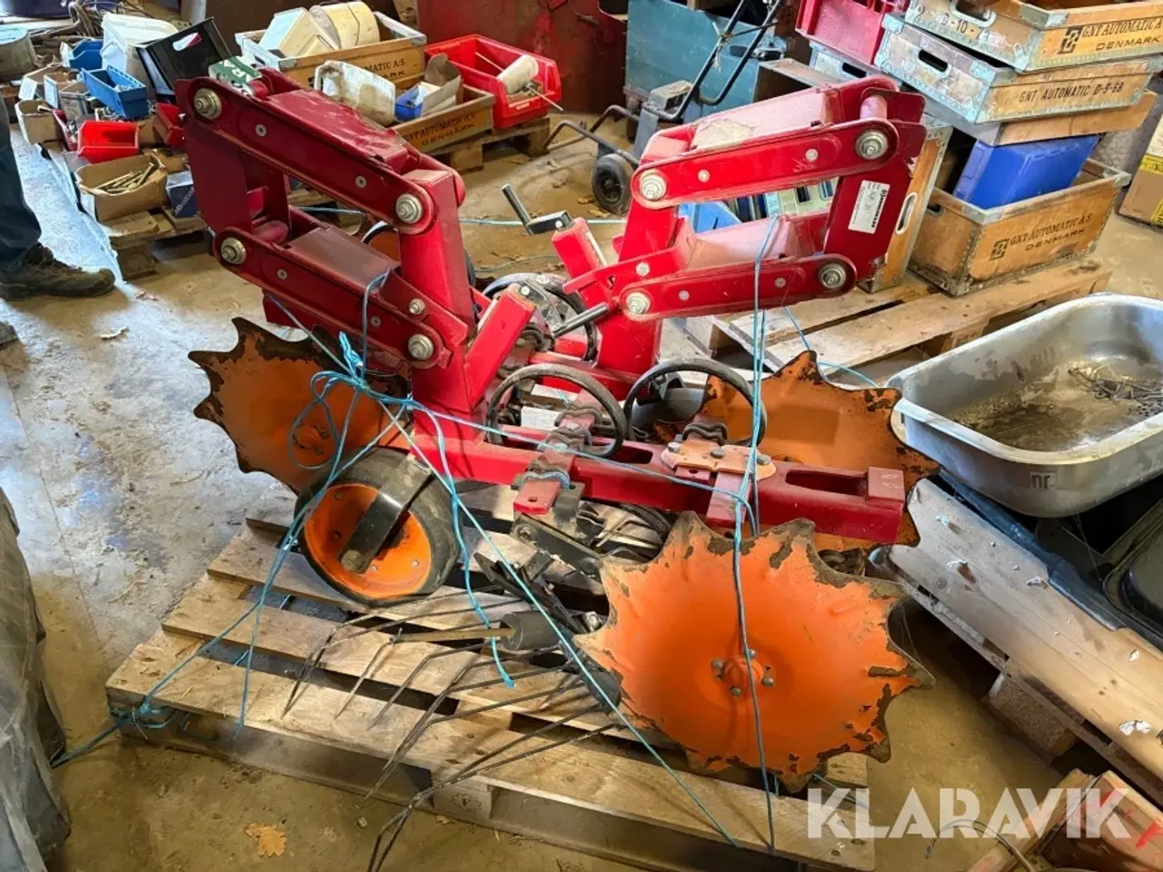 Billede 4 - Seksitioner til radrenser Kongskilde 2 styk