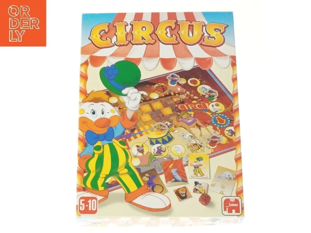 Billede 1 - Cirkus Brætspil fra Umbo (str. 24 x 33 cm)