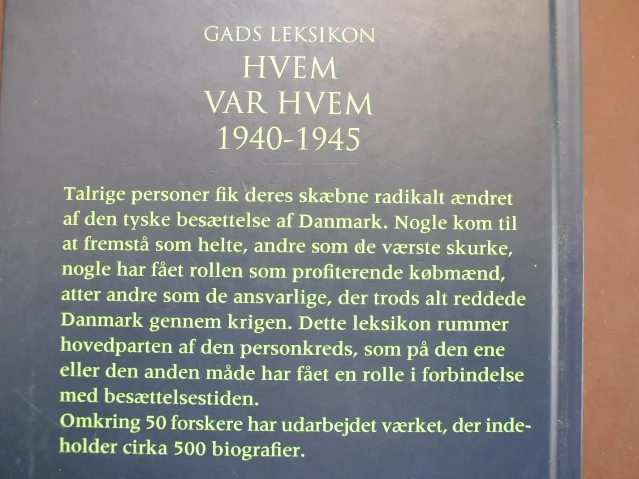 Billede 3 - hvem var hvem 1940-1945, af hans kirchhoff mfl,