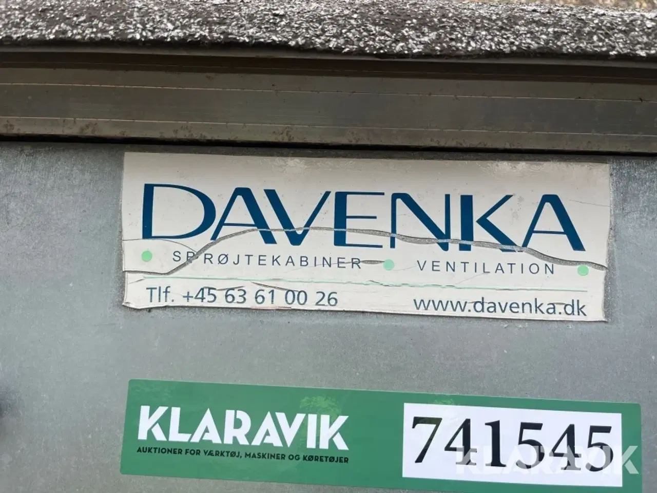 Billede 5 - Ventilationsanlæg med Diesel Fyr Davenka R8000O-D