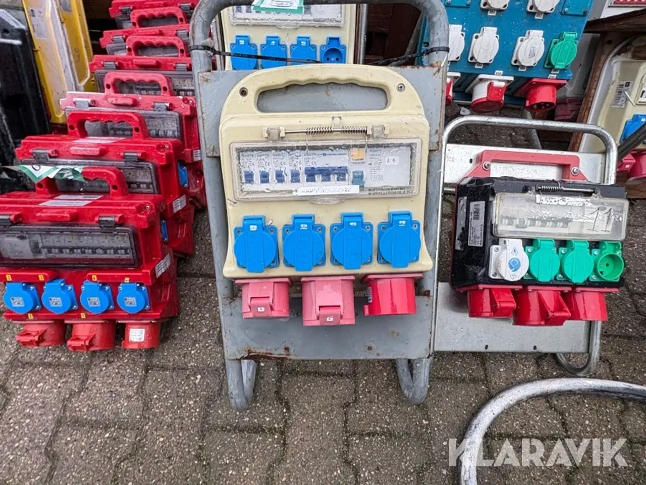 Billede 5 - Byggestrømtavler 8 styk