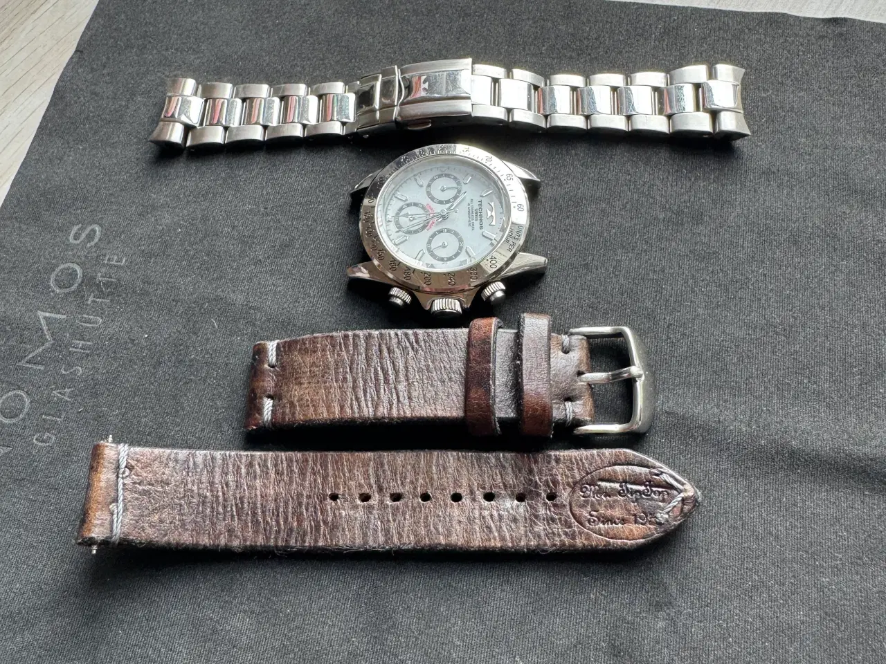 Billede 7 - Technos daytona panda urskive i flot stand .