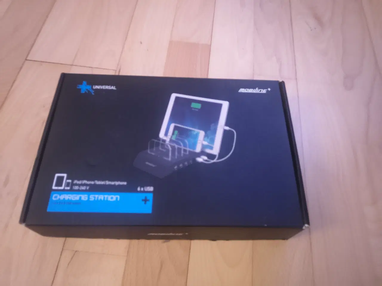 Billede 1 - Mobiloplade station til 6 stk mobiller/ipad osv.