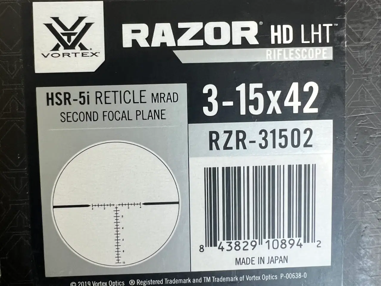 Billede 2 - Vortex Razor HD  LHT 3-15x42