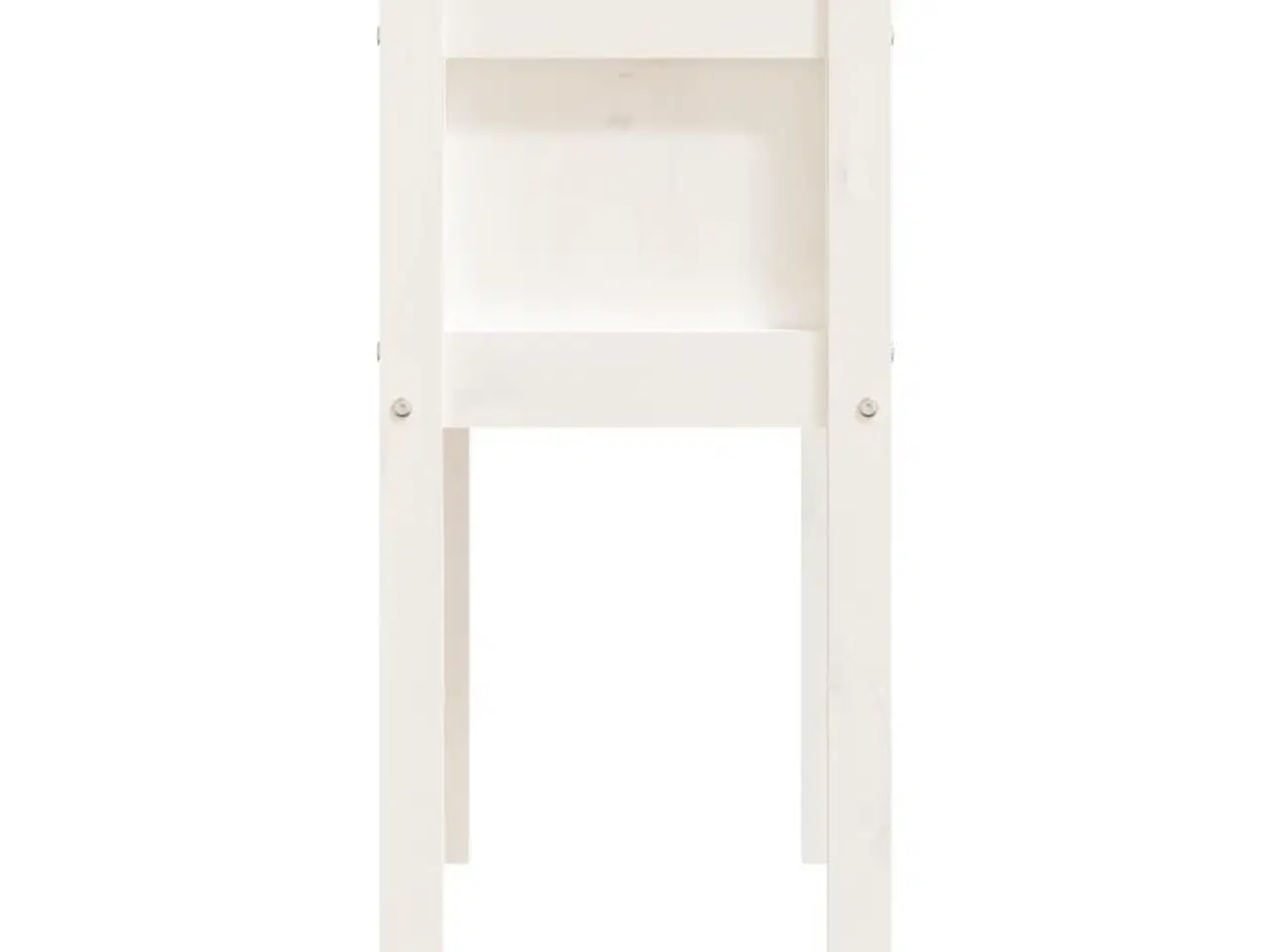 Billede 6 - Plantekasse med ben 70x31x70 cm massivt fyrretræ hvid