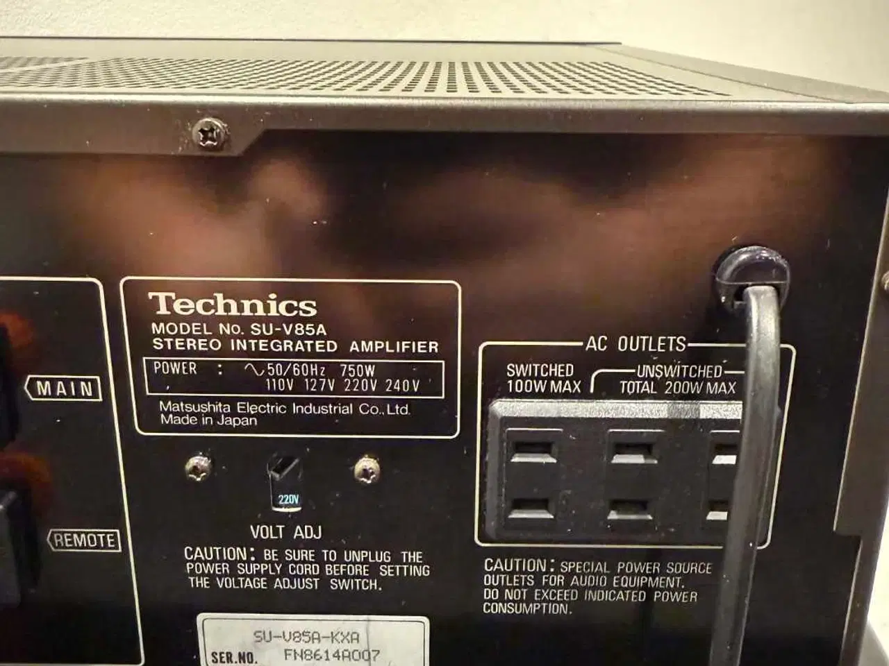 Billede 4 - Kraftig Technics stereo forstærker