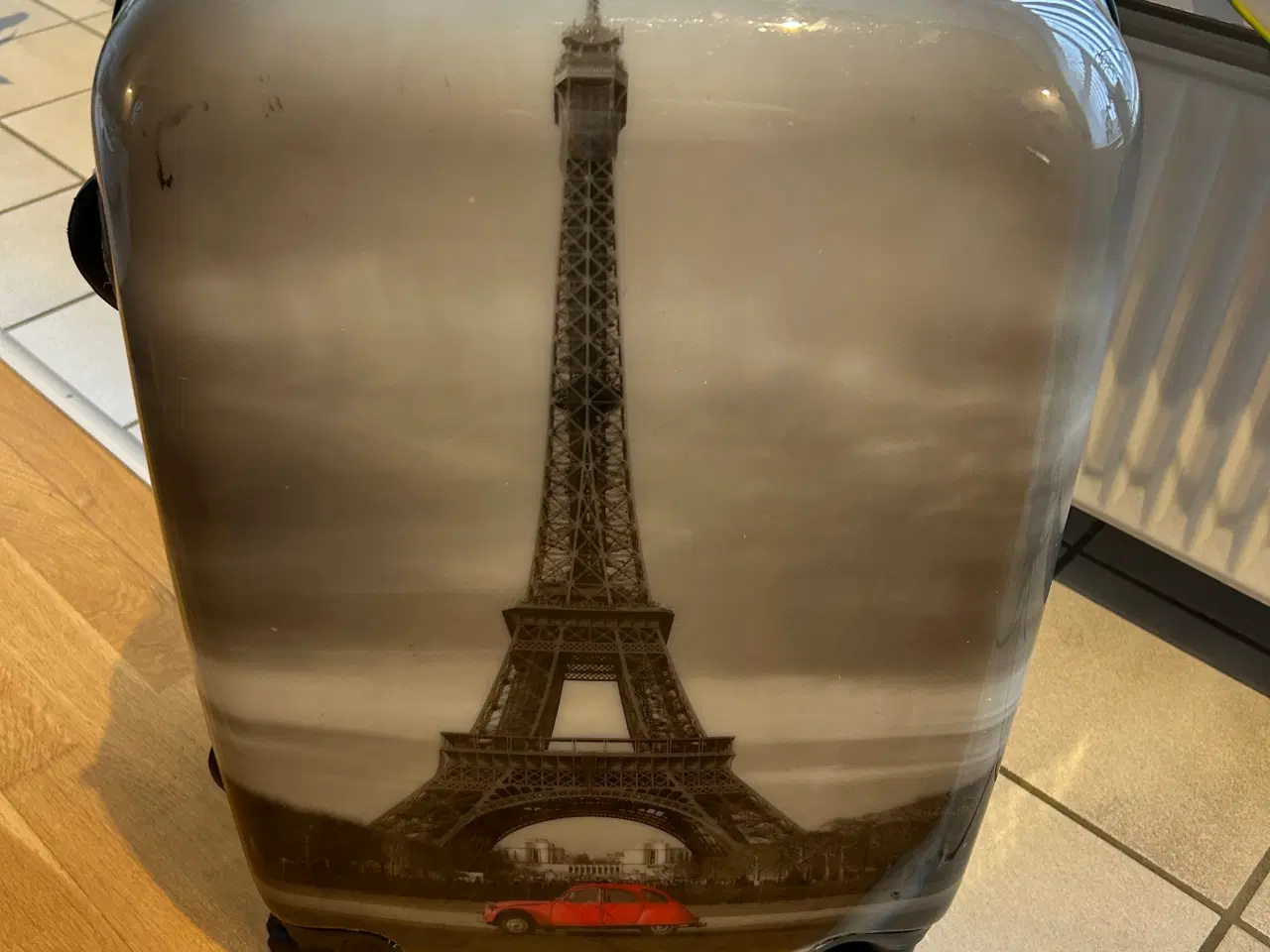 Billede 1 - Næsten ny trolley med 4 hjul og lås