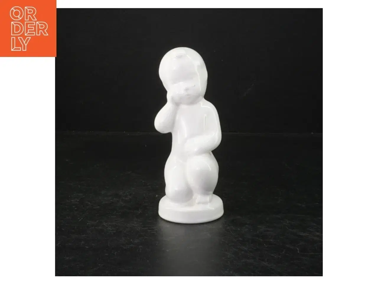 Billede 1 - Keramikfigur - Peter Klog (str. 15 cm)