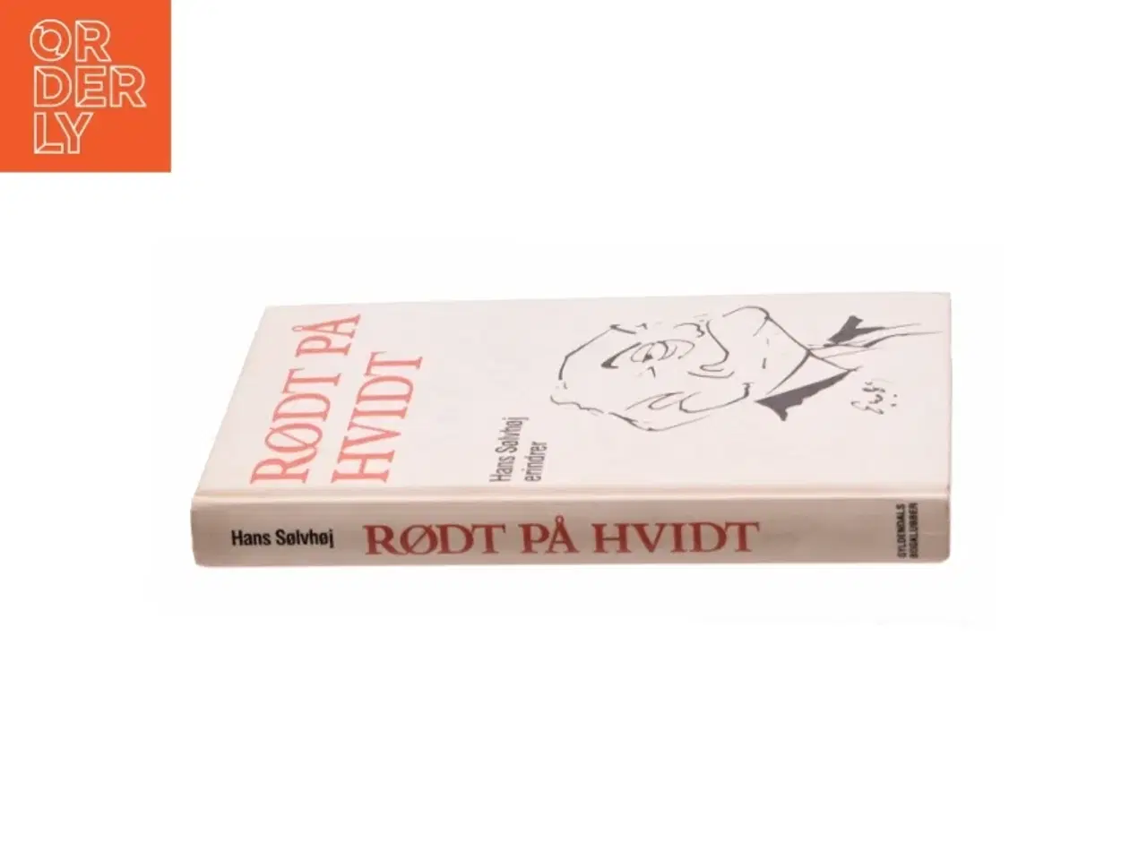 Billede 2 - Rødt på hvidt af GHans Sølvhøj (bog)