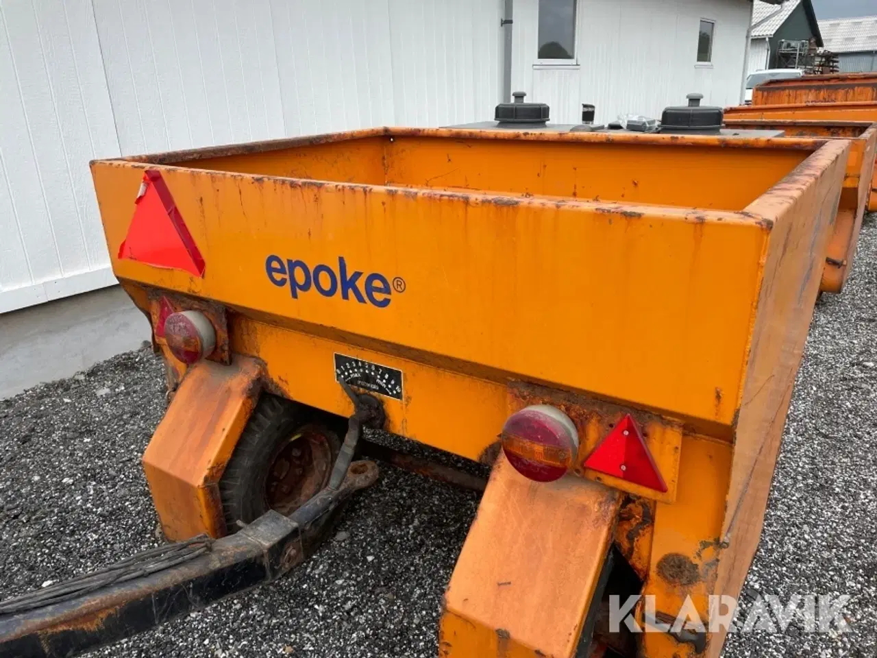 Billede 8 - Epoke SKE 15 salt- og grusspreder til traktor, Epoke SKE 15