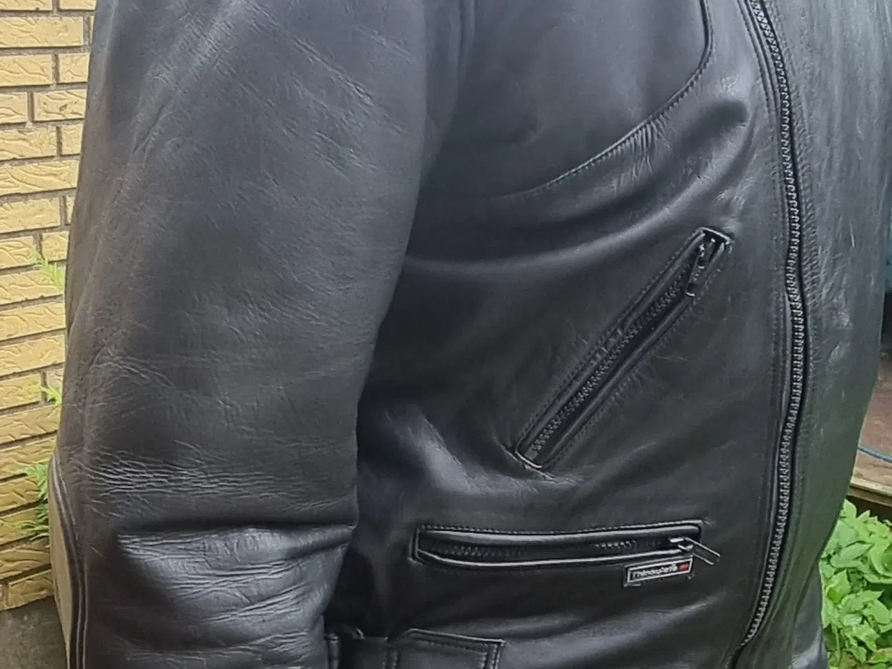 Billede 4 - Stor MC Læderjakke klassisk design