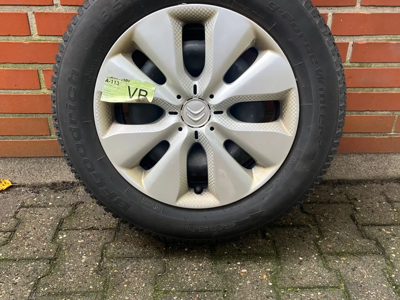Billede 2 - Vinterdæk på stålfælge