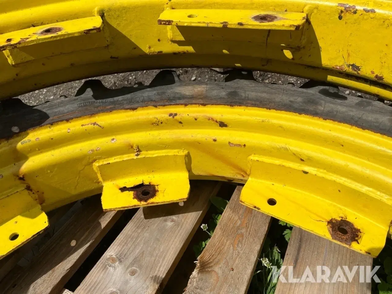 Billede 8 - Tvillingehjul Radial Kleber super 50