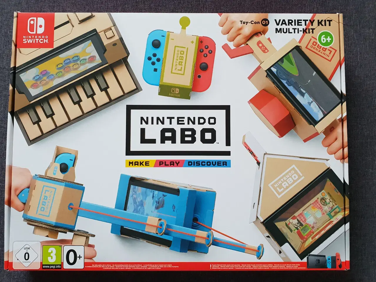 Billede 1 - Nintendo Labo Variety Kit Multi-Kit (Toy-Con 01)