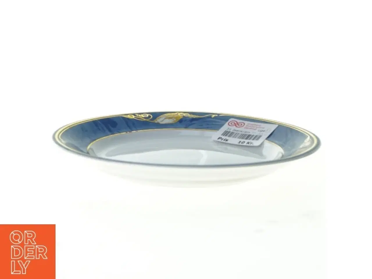 Billede 4 - Tallerken, blå magnolia 617 fra Royal Copenhagen (str. 17 cm)