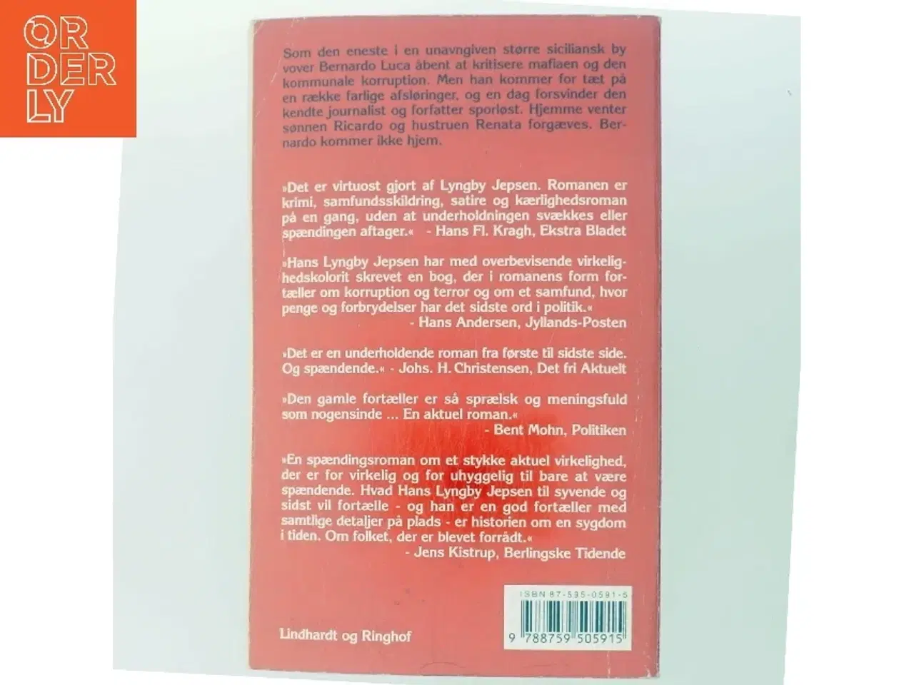 Billede 3 - Den hvide enke : roman af Hans Lyngby Jepsen (Bog)