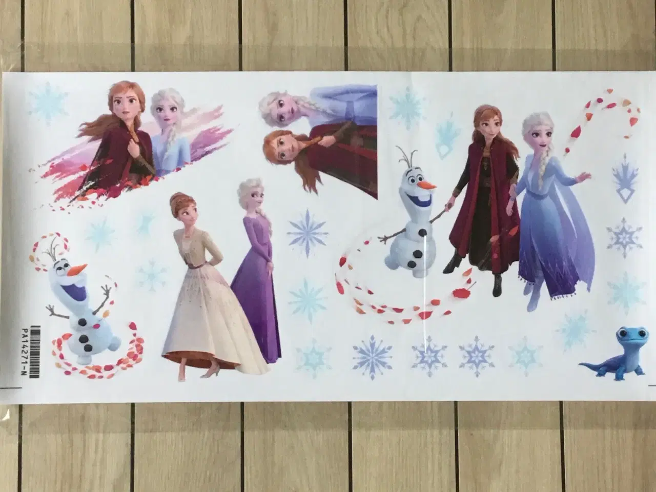 Billede 5 - Frost wallstickers med Elsa og Anna mfl fra Frost