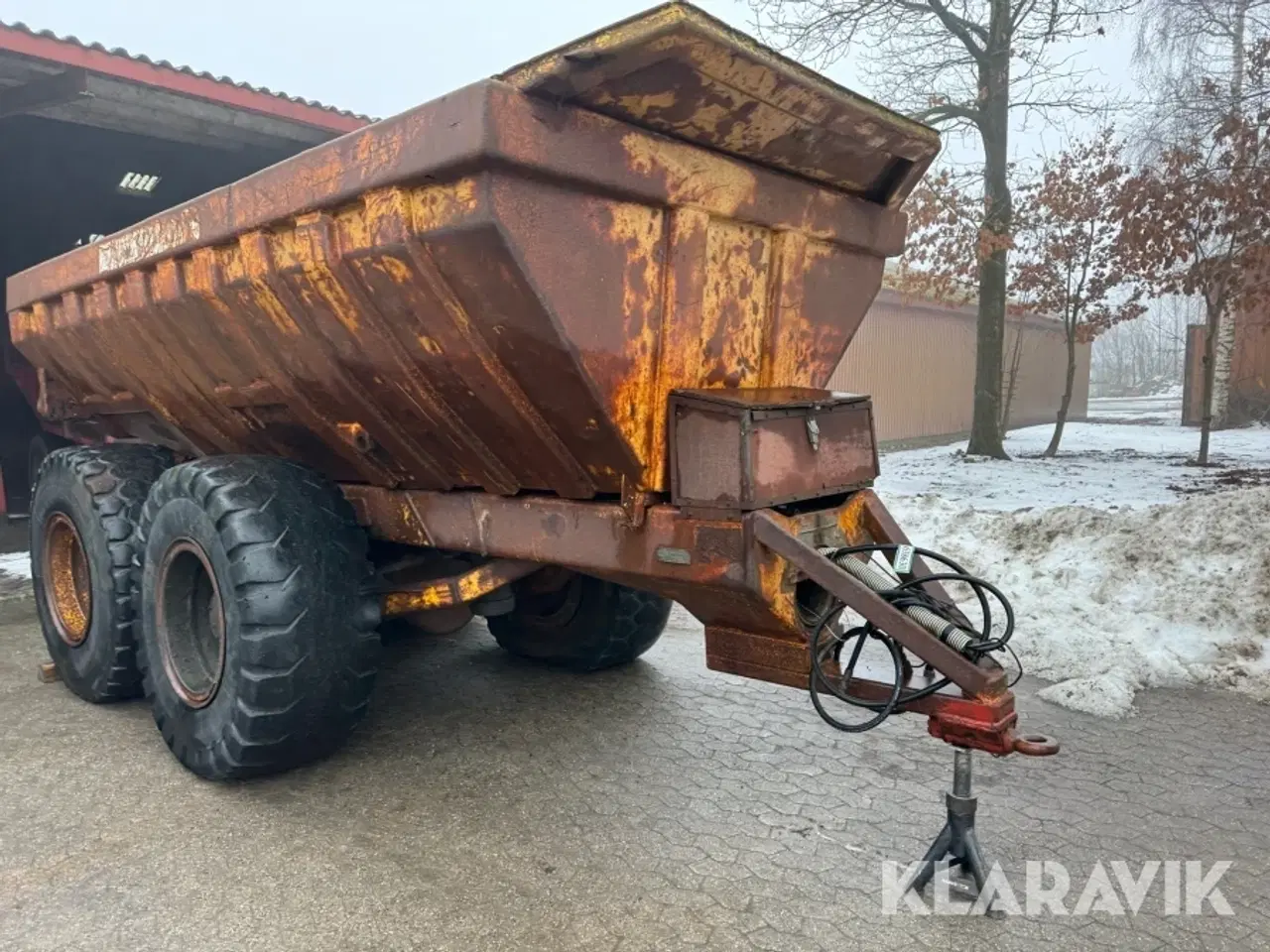 Billede 2 - Tipvogn Lihnell Vagn Volvo dumper kasse
