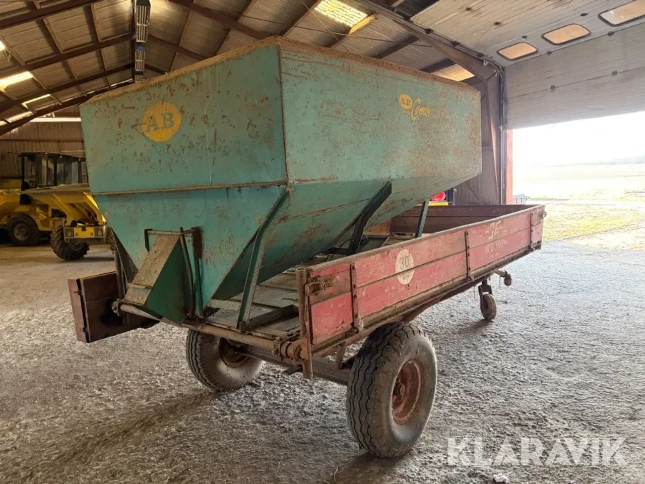 Billede 3 - Landbrugsvogn JF Nod Av3 med spreder