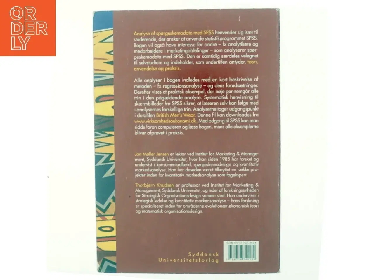 Billede 3 - Analyse af spørgeskemadata med SPSS : teori, anvendelse og praksis af Thorbjørn Knudsen (f. 1955-04-09) (Bog)