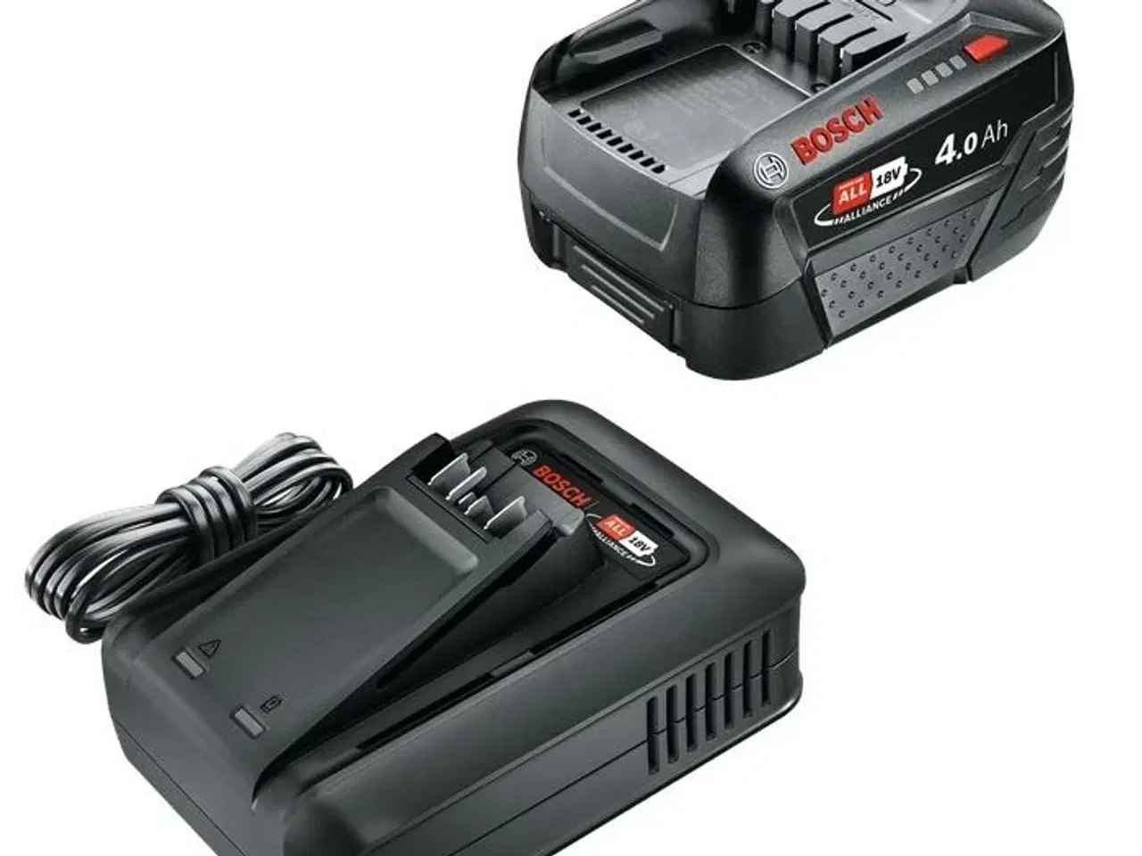 Billede 1 - Bosch Power For All startsæt 18V – 4,0 Ah batteri og lader