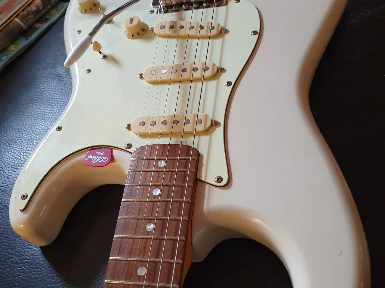 Billede 5 - Samick, creme hvid strat