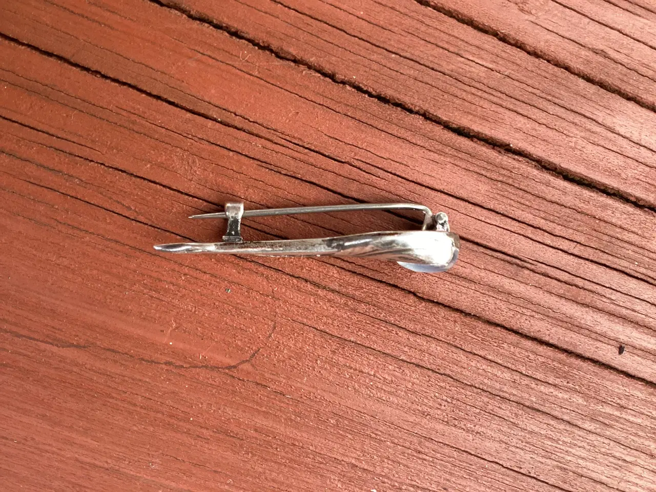 Billede 2 - Broche med månesten